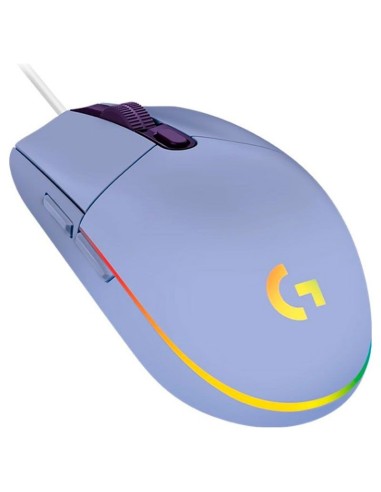 MOUSE GAMER LOGITECH G203 LILA LIGHTSYNC...