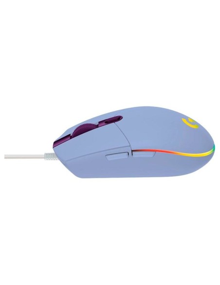 MOUSE GAMER LOGITECH G203 LILA LIGHTSYNC (910-005851) 8000 DPI | LED-RGB
