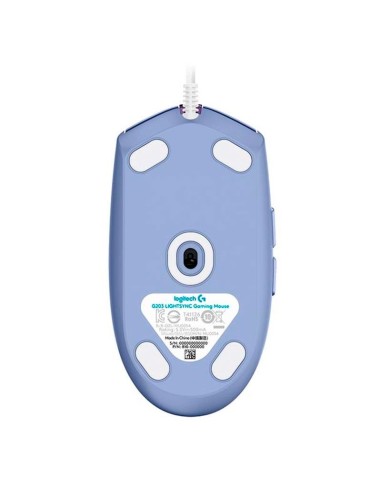 MOUSE GAMER LOGITECH G203 LILA LIGHTSYNC...