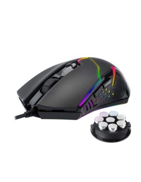 MOUSE GAMER REDRAGON CENTROPHORUS 2 ( M601-RGB ) LED RGB | USB | 7200 DPI | BLACK