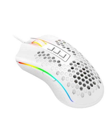 MOUSE GAMER REDRAGON STORM ELITE ( M988W-RGB ) LED RGB | USB | 16000 DPI | WHITE