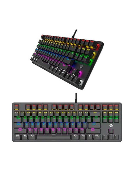 TECLADO GAMING HP GK200 RAINBOW | MECANICO