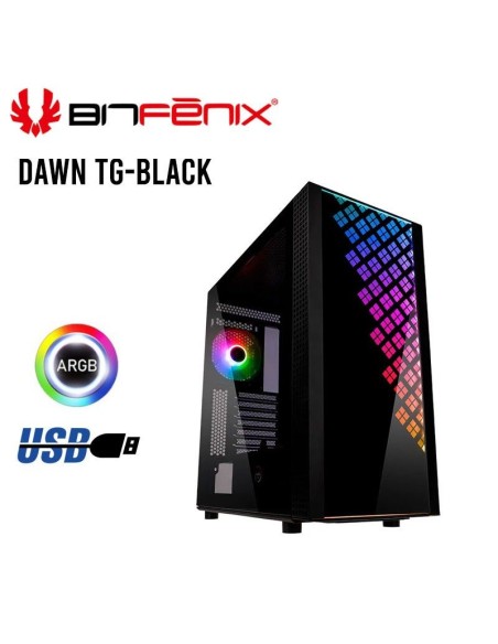 CASE BITFENIX DAWN BFC-DAW-500-KKGSK-RP BLACK
