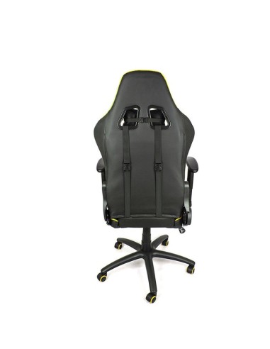 SILLA GAMER HALION HA-S41 NEGRO/AMARILLO