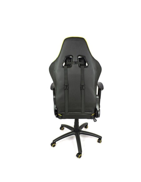 SILLA GAMER HALION HA-S41 NEGRO/AMARILLO
