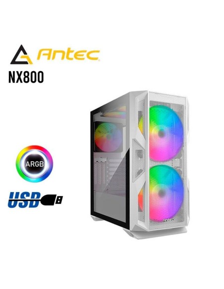 CASE ANTEC NX800 WHITE 0-761345-81082-1
