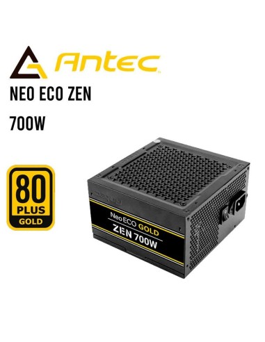 FUENTE DE PODER ANTEC 700W NEO ECO ZEN GOLD ( 0-761345-11689-3 ) 80PLUS GOLD