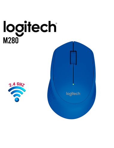 MOUSE LOGITECH M280 ( 910-004361 ) WIRELESS | AZUL