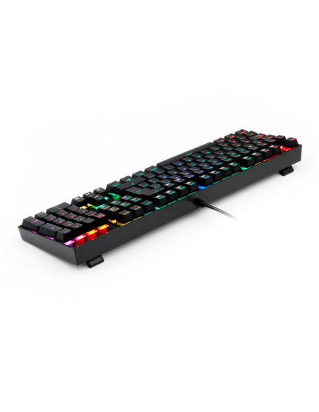 TECLADO GAMER REDRAGON MITRA ( K551RGB-1 SP ) LED RGB | USB | SWITCH RED | BLACK