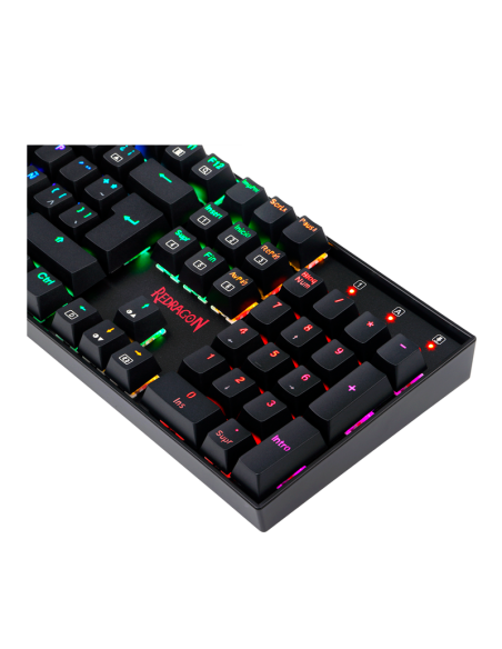 TECLADO GAMER REDRAGON MITRA ( K551RGB-1 SP ) LED RGB | USB | SWITCH RED | BLACK