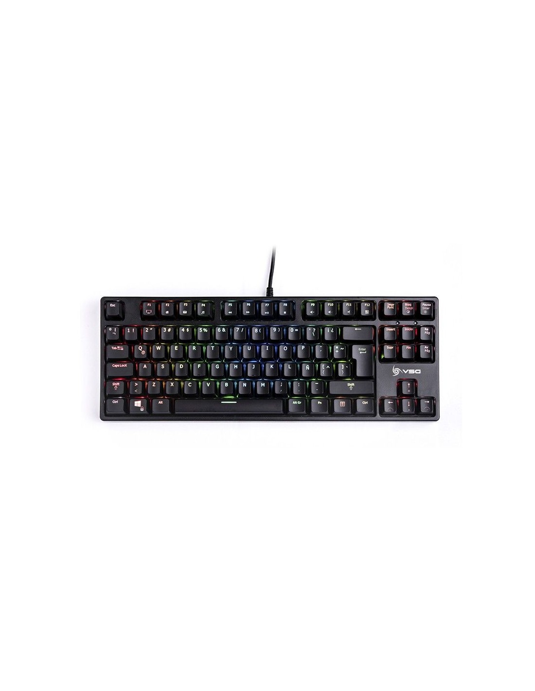 Teclado Mecánico VSG Alnitak TKL Black (Switch Blue) - LAWGAMERS