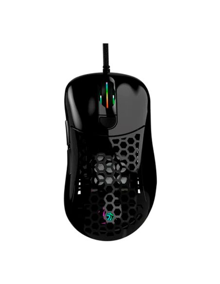 MOUSE VSG AQUILA AIR BLACK BRILLANTE ( VG-M550-BLK-GLO ) GAMING | 16K DPI | SENSOR PMW3389 | LED-RGB