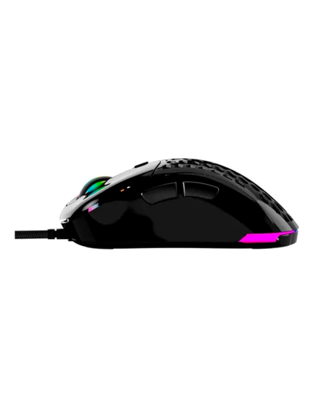 MOUSE VSG AQUILA AIR BLACK BRILLANTE ( VG-M550-BLK-GLO ) GAMING | 16K DPI | SENSOR PMW3389 | LED-RGB