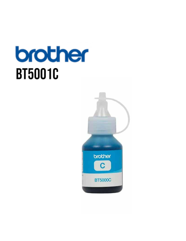 TINTA BROTHER BT5001C P/DCP-T300/T500W/T700W/T800W CYAN