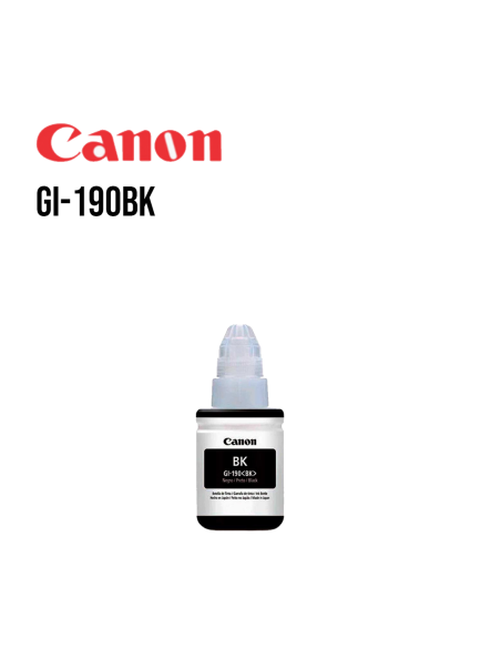 TINTA CANON GI-190BK NEGRO