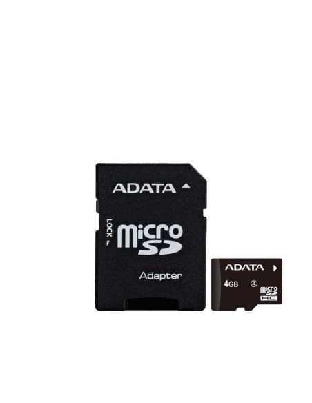 MEMORIA MICRO SDHC ADATA 4GB 4-AUSDH4GCL4-RA1