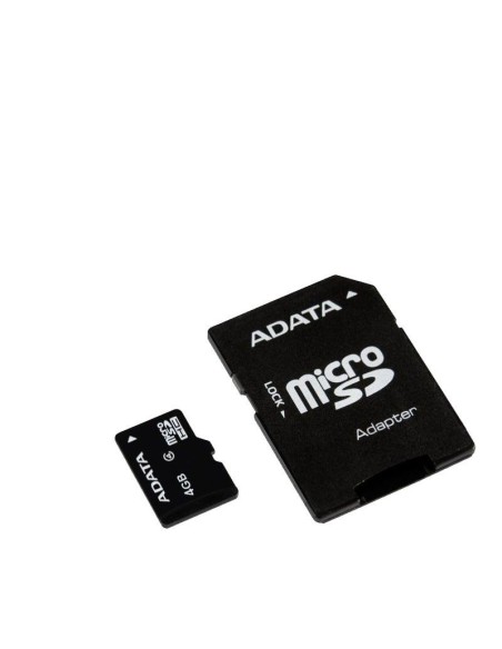 MEMORIA MICRO SDHC ADATA 4GB 4-AUSDH4GCL4-RA1