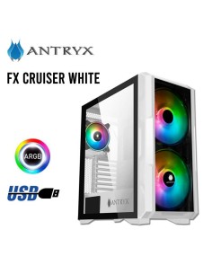 CASE ANTRYX FX CRUISER WHITE MESH  ( AC-FX573W ) | VIDRIO...