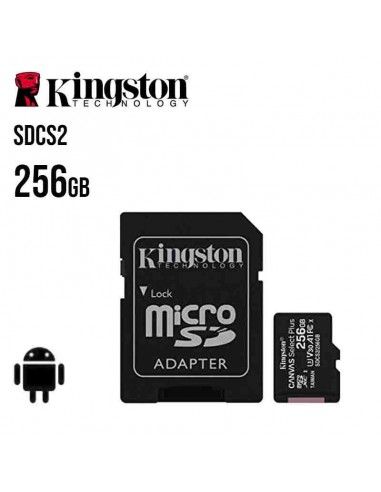 MEMORIA MICRO SD KINGSTON 256GB (SDCS2/256GB) CANVAS SLECT PLUS
