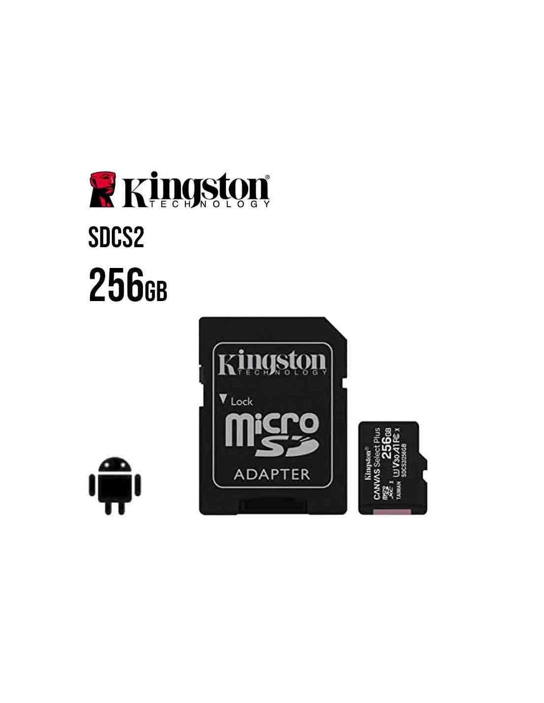 MEMORIA KINGSTON MICRO SD 256GB