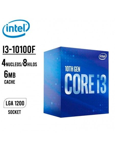 COMPUTADORA REYNA INTEL I3 10100F 16GB 500GB SSD T. VIDEO 1050TI 4GB