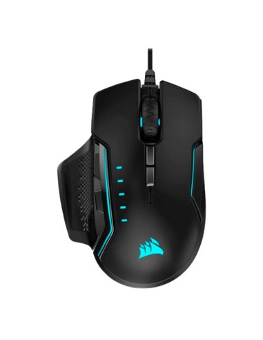 MOUSE GAMING CORSAIR GLAIVE RGB PRO BLACK 18K...