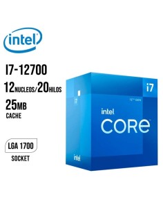 PROCESADOR INTEL CORE I7-12700 2.10GHZ - 25MB (...