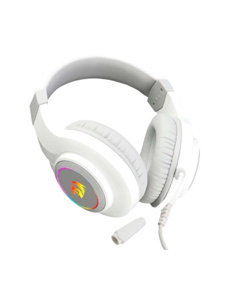 AUDIFONO GAMER REDRAGON HYLAS ( H260W-RGB ) RGB | USB | 3.5 MM | WHITE