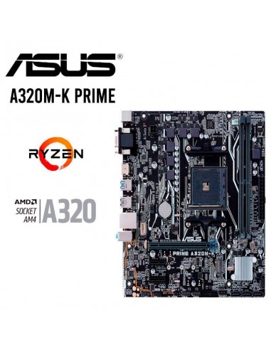 MAINBOARD ASUS A320M K PRIME 90MB0TV0 M0EAY0 AM4