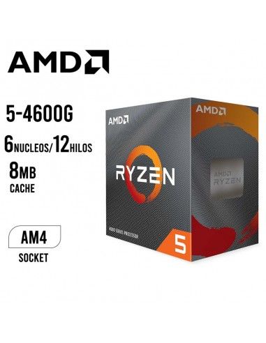 PROCESADOR AMD RYZEN 5 4600G 3.7GHZ - 8MB ( 100-100000147BOX ) AM4