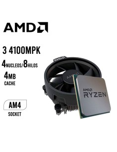 PROCESADOR AMD RYZEN 3 4100MPK MULTIPACK 3.8GHZ... 2