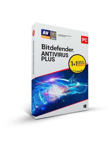 ANTIVIRUS BITDEFENDER 1 + 1 PC PLUS ( B110110058 )12 MESES