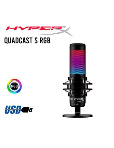 MICRÓFONO HYPERX QUADCAST S