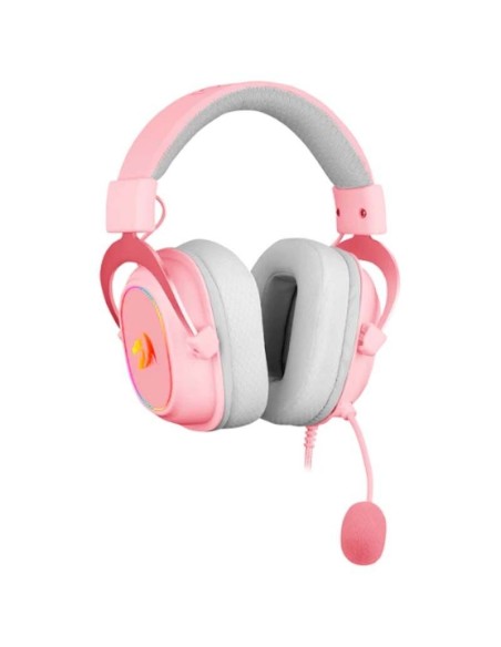 AUDIFONO GAMER REDRAGON ZEUS X ( H510P-RGB ) 7.1 VIRTUAL | RGB | USB | 3.5 MM | PINK