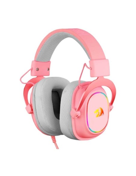 AUDIFONO GAMER REDRAGON ZEUS X ( H510P-RGB ) 7.1 VIRTUAL | RGB | USB | 3.5 MM | PINK