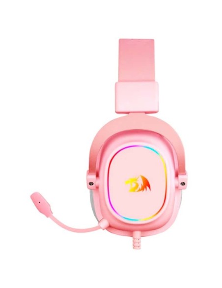 AUDIFONO GAMER REDRAGON ZEUS X ( H510P-RGB ) 7.1 VIRTUAL | RGB | USB | 3.5 MM | PINK