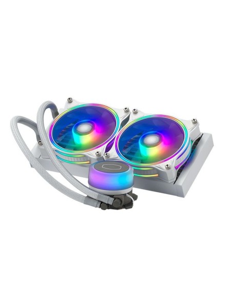 SISTEMA DE ENFRIAMIENTO LIQUIDO COOLER MASTER MASTERLIQUID ML240 ILLUSION WHITE ARGB ( MLX-D24M-A18PW-R1 )