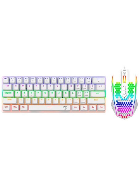 KIT T-DAGGER MAIN FORCE TGK321 - TGM310 (T-TGS008W-BR) LED RGB | WHITE | INGLES