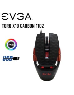 MOUSE GAMING EVGA TORQ X10 CARBON 1102 LASER... 2