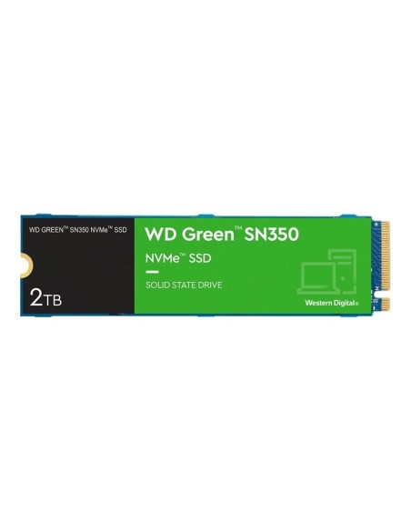 SOLIDO SSD M.2 WESTERN DIGITAL 2TB SN350 ( WDS200T3G0C ) NVME | VERDE