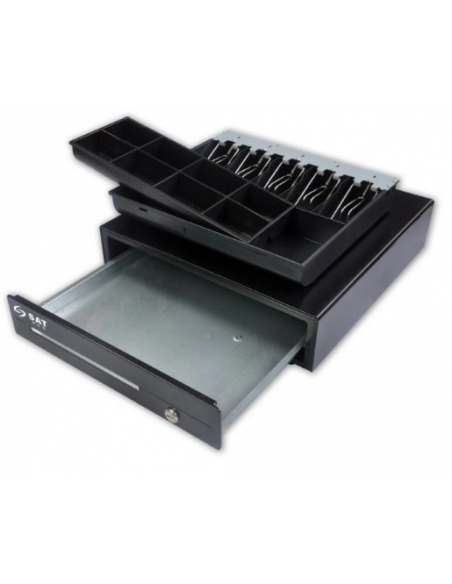 GAVETA DE DINERO 119X SAT/ 5 COMPARTIMIENTOS PARA BILLETES Y 8 PARA MONEDAS  INTERFAZ RJ11 (SAT 119X)