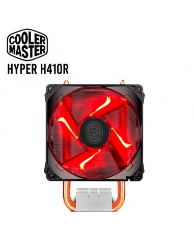 COOLER PARA PROCESADOR COOLER MASTER HYPER H410R ( RR-H410-20PK-R1 ) LED-ROJO