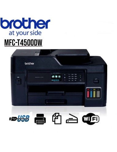 IMPRESORA MULTIFUNCIONAL BROTHER MFCT4500DW  A3