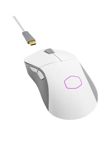 MOUSE GAMING COOLER MASTER MM731 WHITE MATTE (...