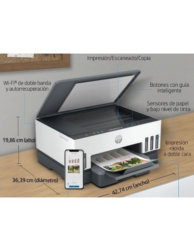 IMPRESORA HP SMART TANK 720 ( 6UU46A-AKY )...