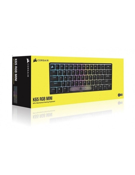 TECLADO CORSAIR K65 RGB MINI ( CH-9194014-NA ) GAMING | CHERRY MX | LED-RGB