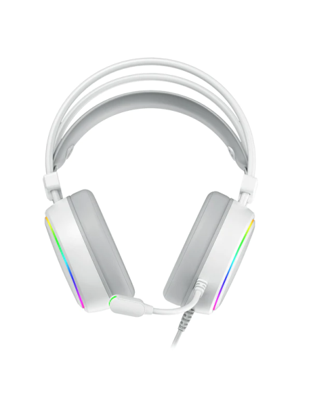 AUDIFONO T-DAGGER SONA WHITE 7.1 VIRTUAL ( T-RGH304W ) GAMING | LED-RGB
