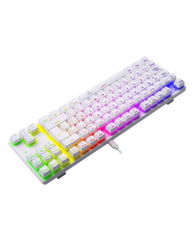TECLADO T-DAGGER BORA WHITE ( T-TGK315W-RD )...