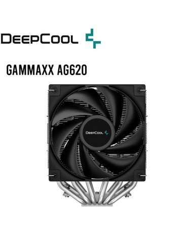COOLER PARA PROCESADOR DEEPCOOL GAMMAXX AG620 DUAL-TOWER ( R-AG620-BKNNMN-G-1 )