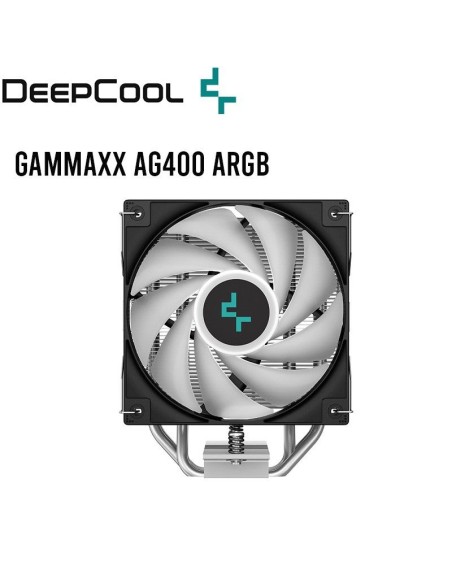 COOLER PARA PROCESADOR DEEPCOOL GAMMAXX AG400 ARGB (R-AG400-BKANMC-G-1) LED-ARGB